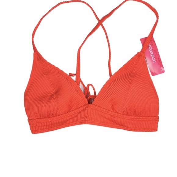 Xhilaration red/orange bikini top - Picture 3 of 6